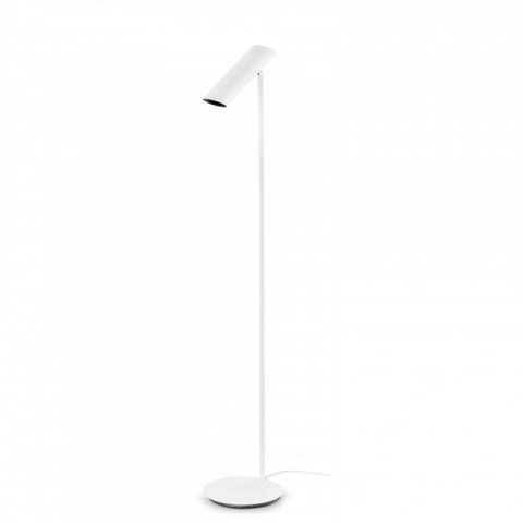 Lampadaire blanc link 1 ampoule