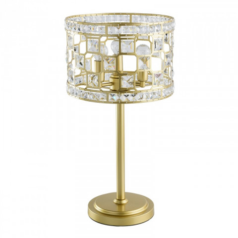 Lampe de table dorée classic 3 ampoules 58 cm