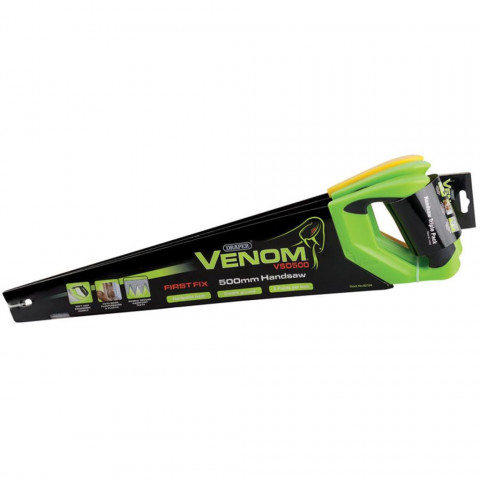 Draper tools jeu de scie à main trois pièces venom 50 cm acier 17693