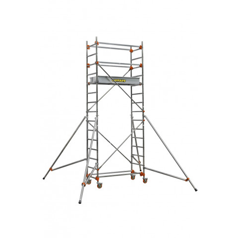 Echafaudage roulant aluminium base standard 4.8 m, cent504725