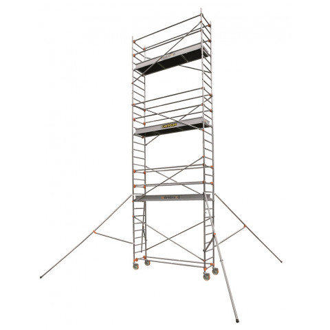 Echafaudage roulant aluminium 7.9 m, cent504758