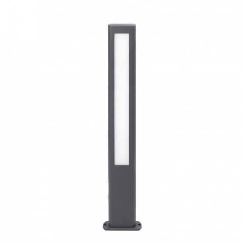 Balise de jardin gris foncé nanda
