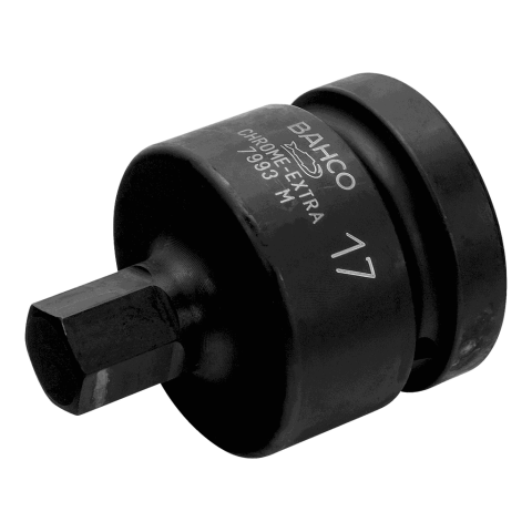 Douilles tournevis 1 pour vis 6 pans 19 mm finition phosphatée 7993m0190 bahco