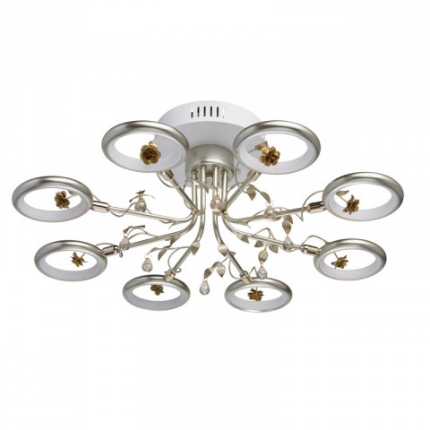 Plafonnier argenté elegance   22 cm
