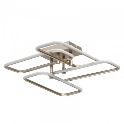 Plafonnier doré techno   15 cm