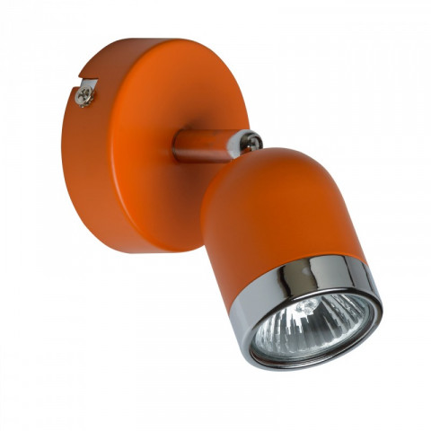 Spot orange techno 1 ampoule 14 cm