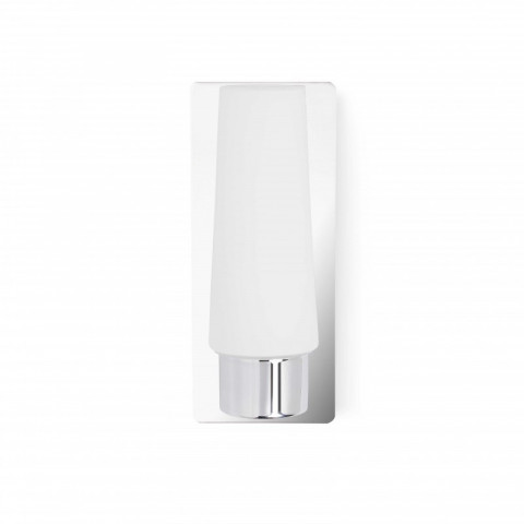 Applique salle de bains chrome doka 1 ampoule