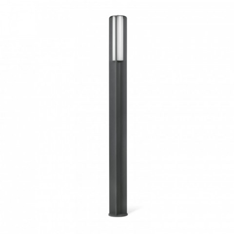 Lampadaire de jardin gris foncé bu-oh 4 ampoules