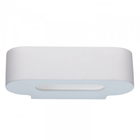 Applique murale blanche megapolis 1 ampoule 11 cm