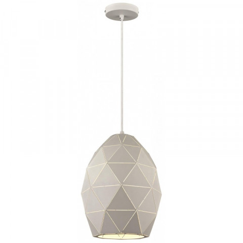 Suspension blanc derby l23 1 lumières