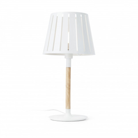 Lampe de table blanche mix 1 ampoule