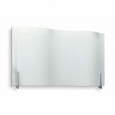applique murale nickel mat ola 2 ampoules
