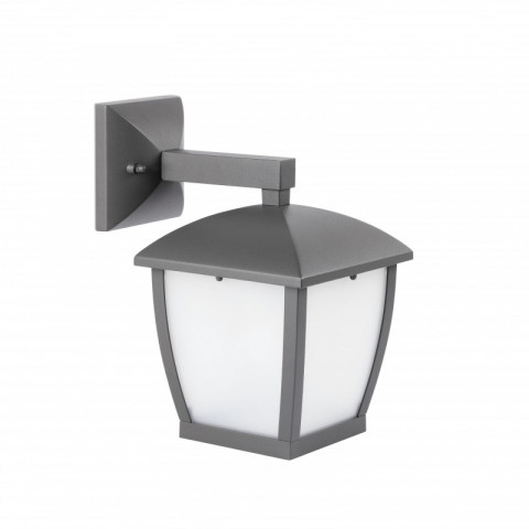 Aplique murale de jardin gris foncé wilma 1 ampoule