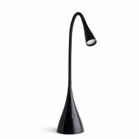 Lampe de bureau noire lena
