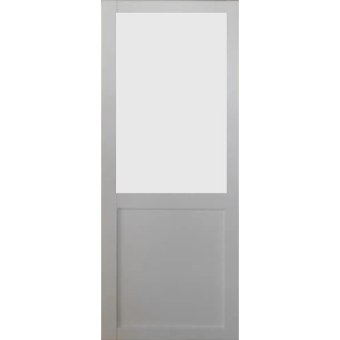 Porte coulissante athena blanc h204 x l83 gd menuiseries