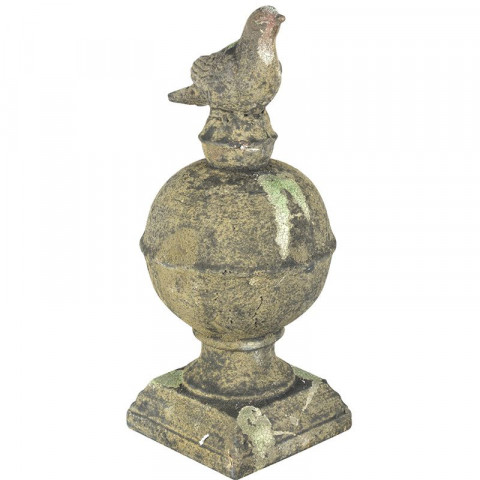 Oiseau décoratif en terre cuite