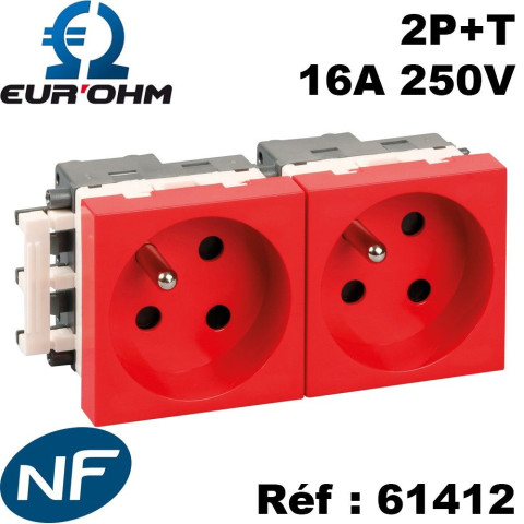 Prise électrique encastrable à 2,30€ certifié NF