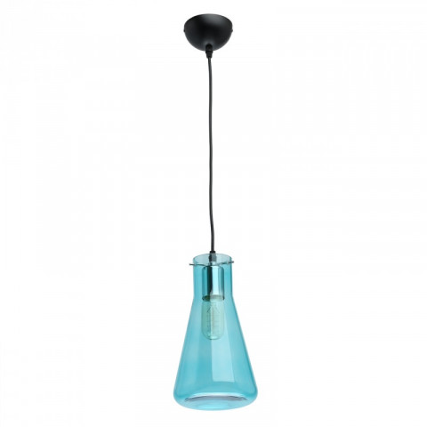 Suspension noire megapolis 1 ampoule 150 cm
