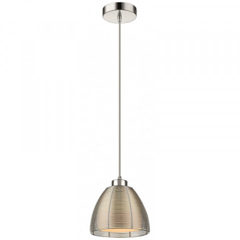 Suspension argent walton h135 1 lumières