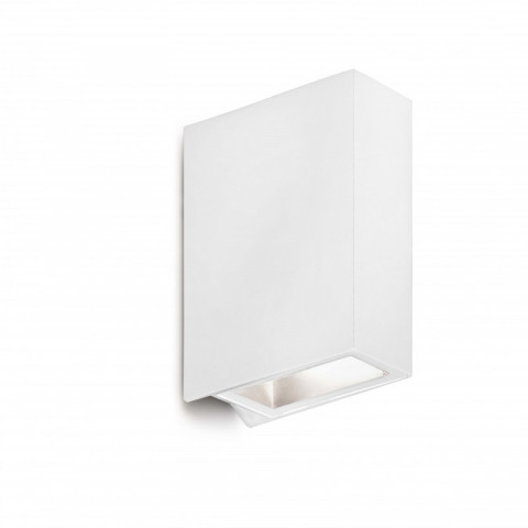 Aplique murale de jardin blanche crata