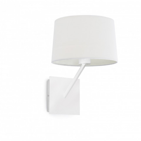 Aplique murale blanche h32 handy 1 ampoule