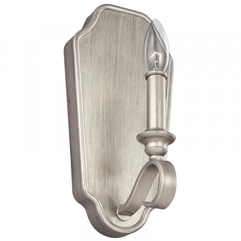 Applique dewitt, argent finition dorée