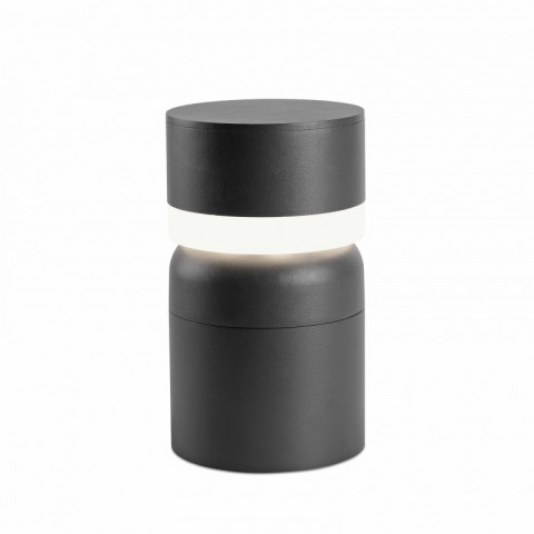 Balise de jardin gris foncé sete