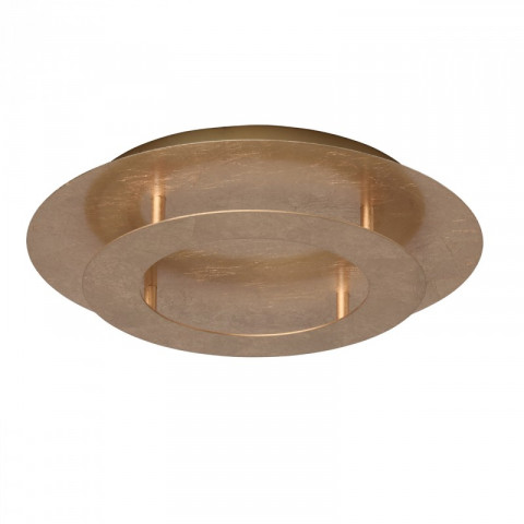 Plafonnier doré megapolis 1 ampoule 8 cm