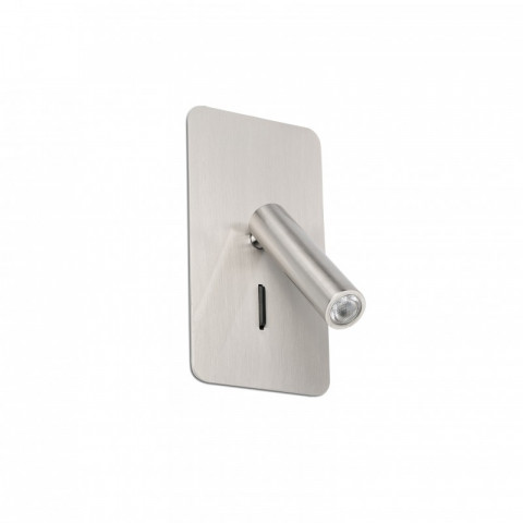 applique murale nickel mat suau