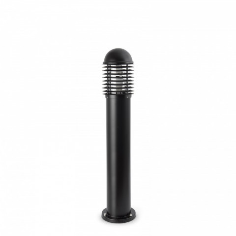 Balise de jardin noire verno 1 ampoule