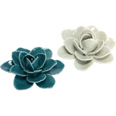 Fleur décorative delicate (lot de 2)