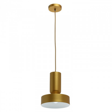 Suspension dorée megapolis 1 ampoule 145 cm