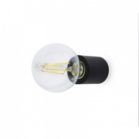 Aplique murale noire ten 1 ampoule
