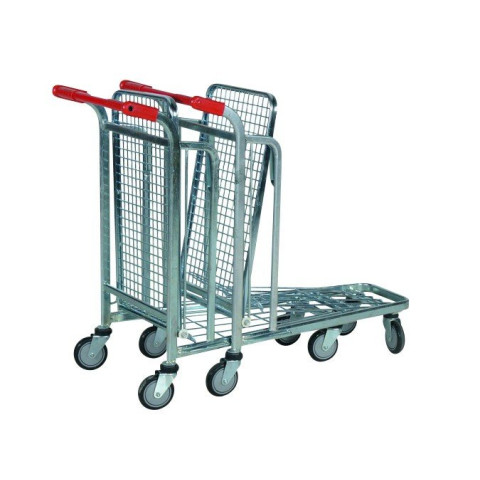 Chariot dossier fixe électro-zingué 300 kg