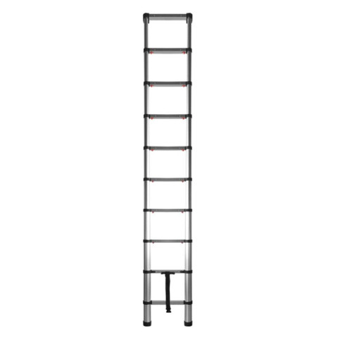 Échelle aluminium télescopique 10 échelons, 150 kg