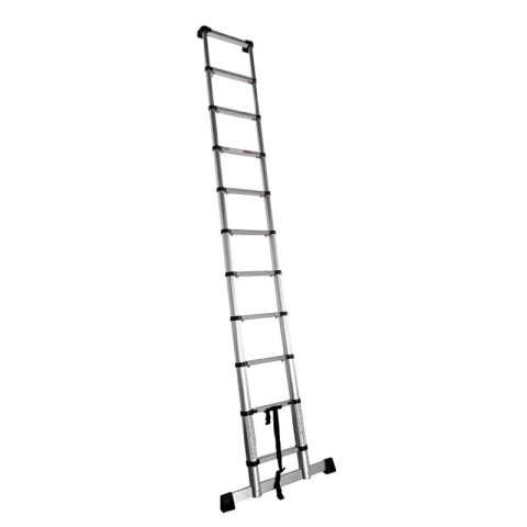 Échelle aluminium télescopique 11 échelons, 150 kg