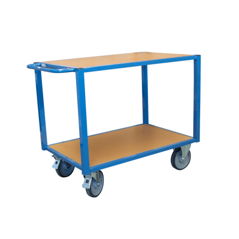 Servante d'atelier 2 plateaux 500 kg - Dimensions au choix