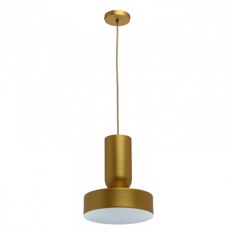 Suspension dorée megapolis 1 ampoule 160 cm