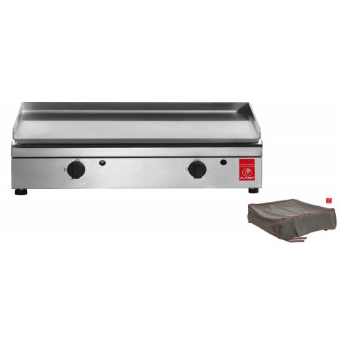 Plancha en inox avec housse alfa 60 cm