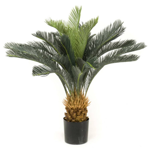 Arbre artificiel de cycas revoluta en pot 80 cm