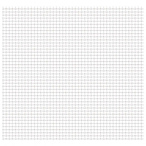 Panneau de grillage serti acier inoxydable 100x85 cm 11x11x2mm