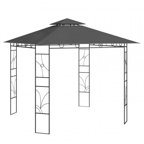 Belvédère 3x3x2,7 m 160 g/m² - Couleur au choix