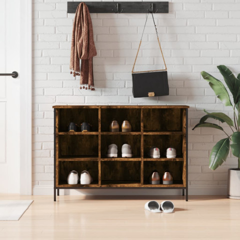 Armoire à chaussures 100x35x70 cm bois d'ingénierie - Couleur au choix