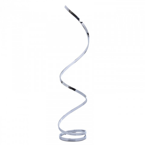 Lampadaire chromé techno 1 ampoule 108 cm