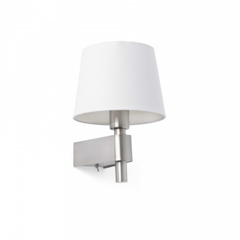 Aplique murale blanche room h29 cm 1 ampoule