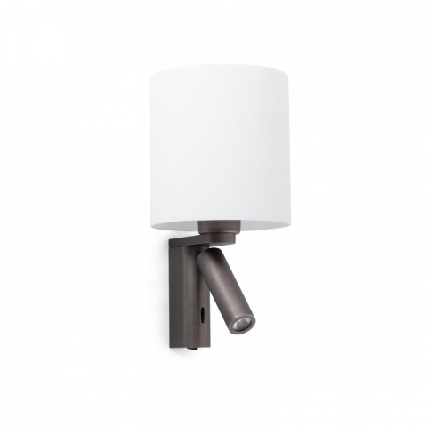Aplique murale bronze rob 1 ampoule