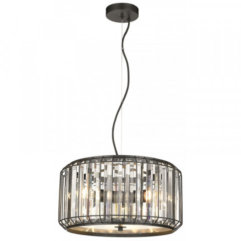 Suspension black bristol 3 lumières