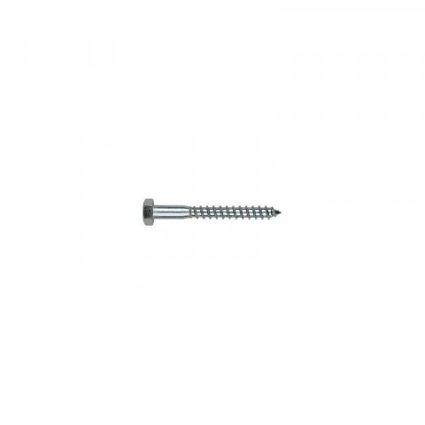 Tire-fond à visser pour bois et aggloméré Tête hexagonale zingué - 8 x 140 100 pièces