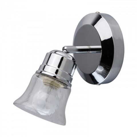 Spot chromé techno 1 ampoule 12.5 cm