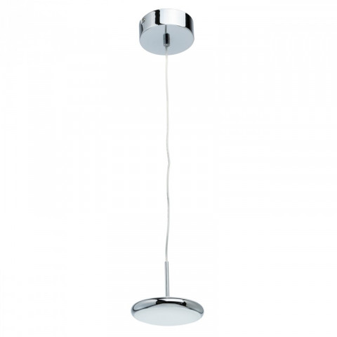 Suspension chromée techno 1 ampoule 220 cm